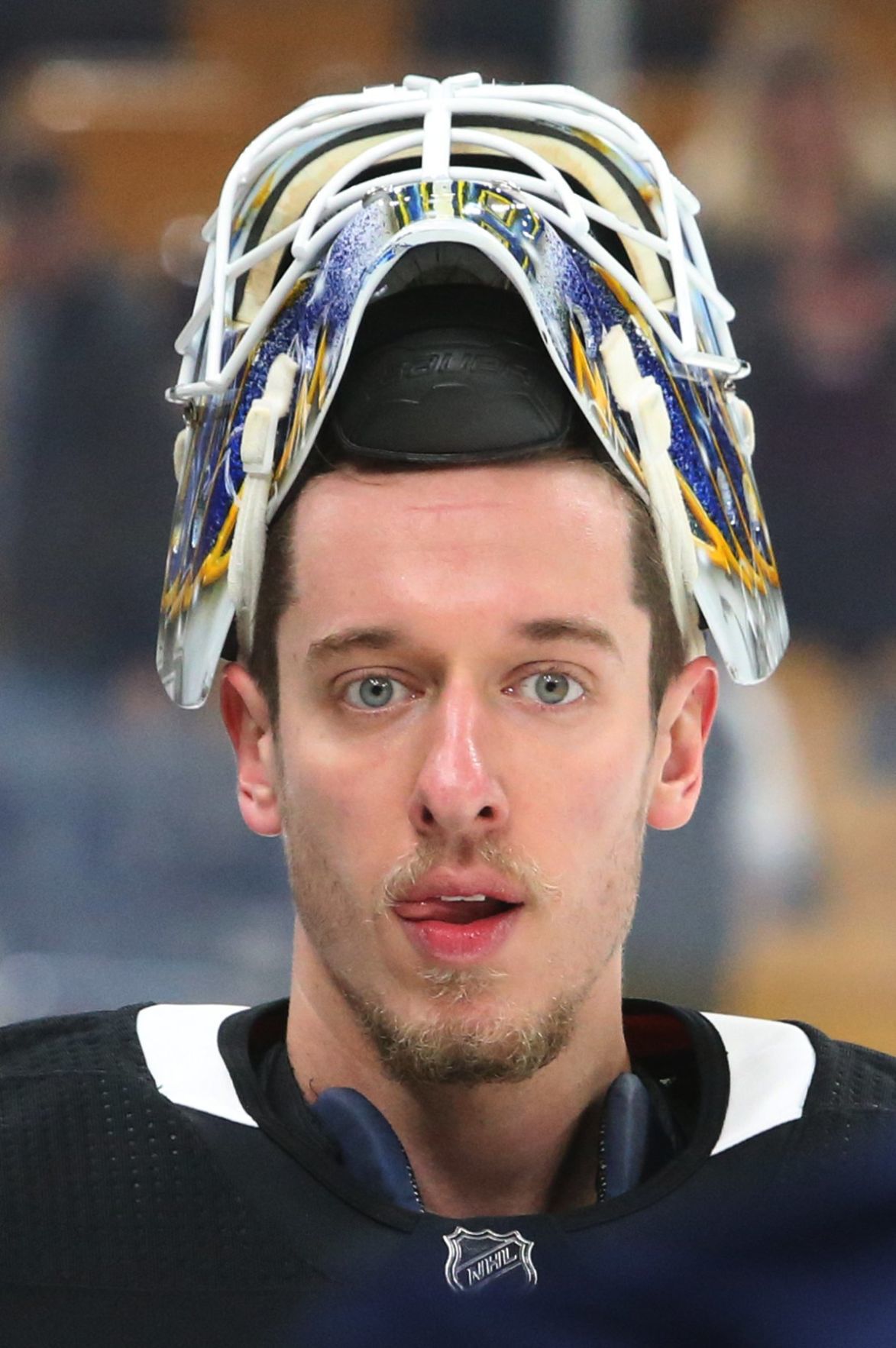 Blues and Bruins practice before the Stanley Cup